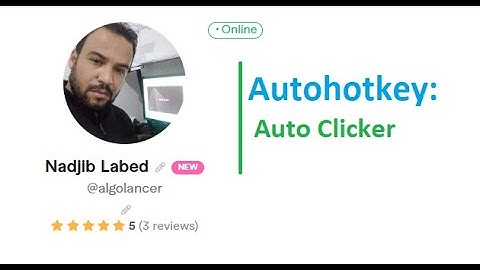 Autohotkey Auto-Clicker