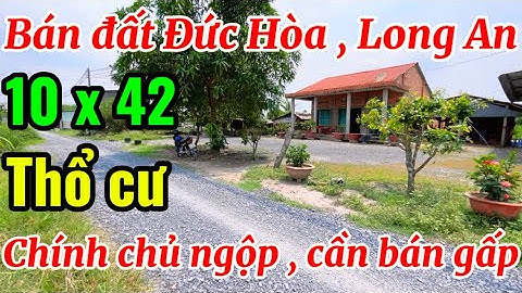 Bán đất Đức Hòa , Long An , chính chủ ngộp , cần bán gấp .