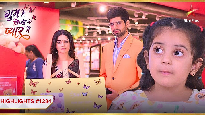 Sai ko lekar Savi aur Rajat ki नोक-झोंक!|Ep.1284|Highlights|Ghum Hai Kisikey Pyaar Meiin|Mon-Sun|8PM