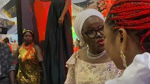 Joke Silva Steps out elegantly for Faithia Williams Balogun’s Birthday Party in Lagos.