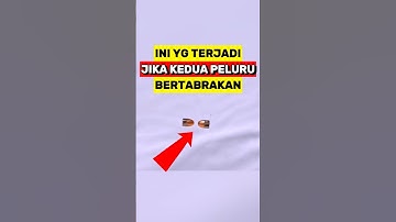 Apa yang Terjadi Kalau Dua Peluru Bertabrakan di Udara‼️