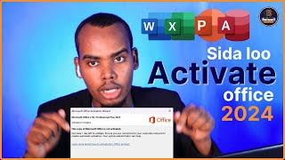 Sida loo Activate gareeyo Microsoft office 2024 for free. #balawii