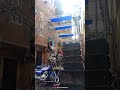 تجهيز حفل تنجيد فى الشارع روعه