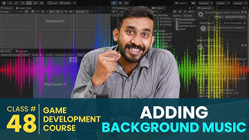Game #1 - Tap Counter #19 - Add Background Music | Unity3d Game Development Course