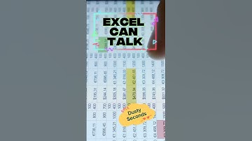 Your Spreadsheet Can TALK?! Try This Excel Trick