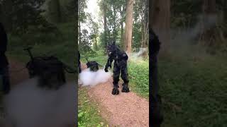 This Very Detailed Werewolf Costume, Imagine It Being Dark And Seeing This In The Shadows...