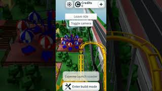 extreme launch coaster on theme park tycoon 2