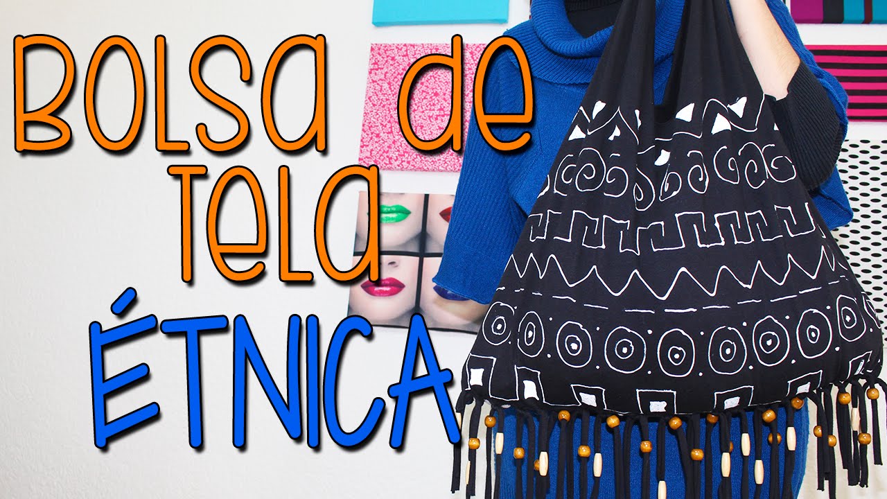 Chispa  chispear También Prestado Bolsa Étnica - ¿Cómo hacer? Bolsa de Tela Estilo Étnico - Sin Coser - DIY -  Catwalk - YouTube