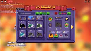 Hatching 50 Easter 2023 Eggs Dragon Adventures - Roblox