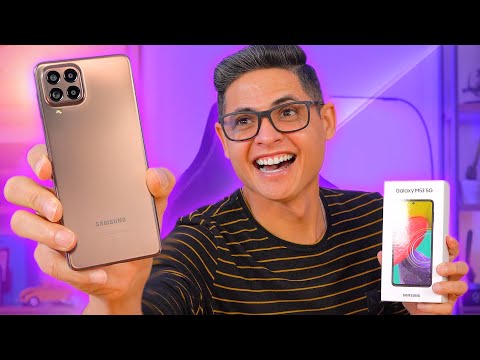 Esse SAMSUNG Galaxy M53 5G é um ÓTIMO SMARTPHONE? Unboxing e Impressões