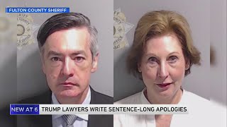 Apology letters by Sidney Powell and Kenneth Chesebro in Georgia election case are one sentence long