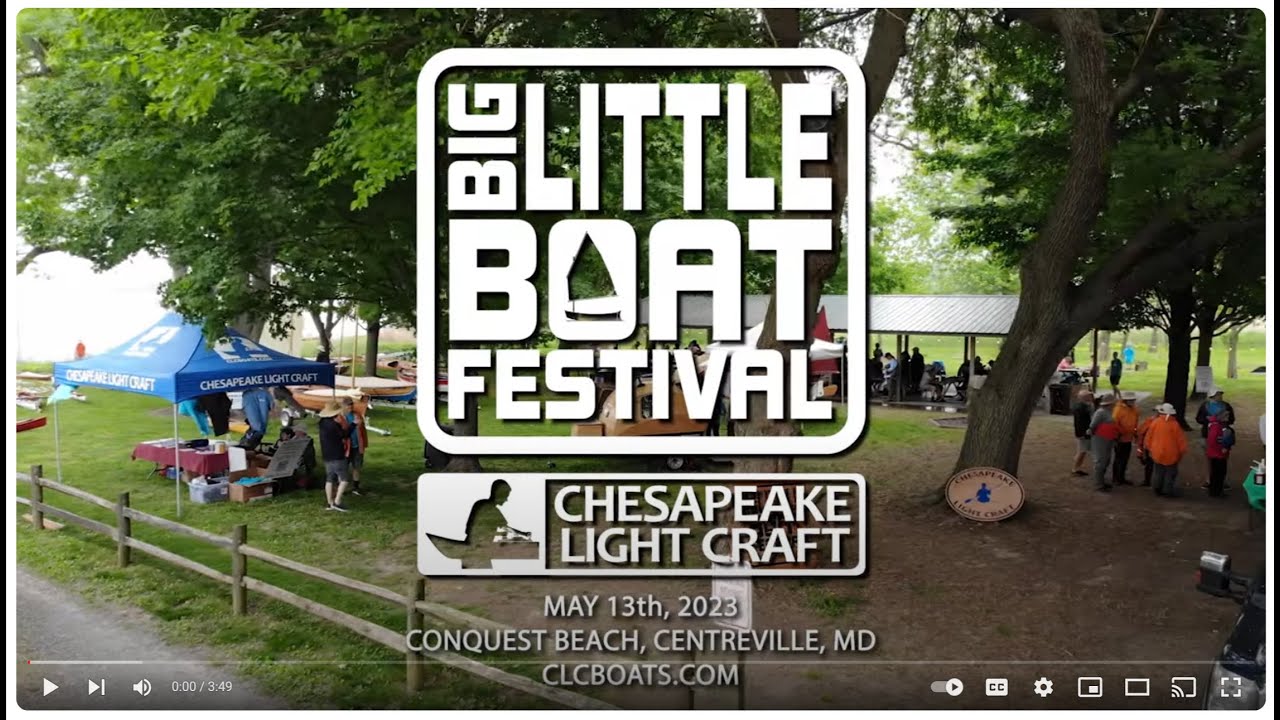 CLC's "Big Little Boat Festival" 2023