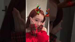 Video thumbnail of "Jingle Bell Rock 🐶🔔#Jinglebellrock_Challenge 🤟#Jinglebellrock #aespa #WINTER #shorts"