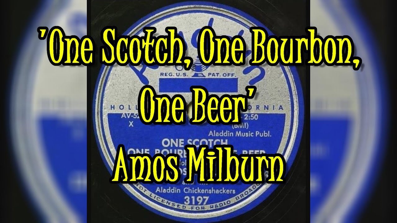 One Scotch, One Bourbon, One Beer One Scotch, One Bourbon, One Beer