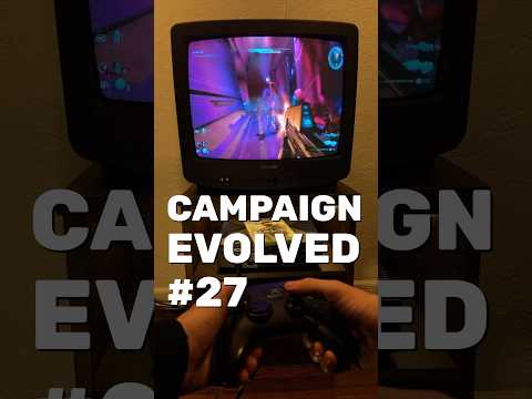 Halo: Campaign Evolved Playthrough Highlight 27 (OG Xbox LARP CRT TV) #halo #halocampaignevolved #ha