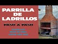 Cómo hacer una PARRILLA de LADRILLOS  ✅✅✅en tu patio o jardín, materiales, costos y mano de obra