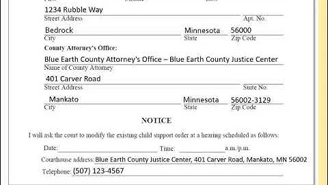 Chapter 2: Motion to Modify Child Support