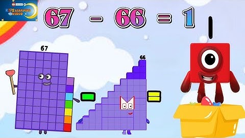 Subtracting with the Numberblocks! | Learn to Count | SubtractionNumberblocks @kidslearningvideos29