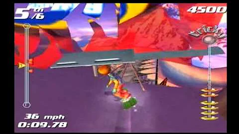 COOL MOVES: SSX TRICKY Elysium Alps Shortcut (2002)