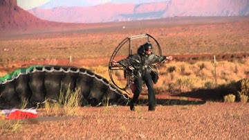Paramotor Life & Death Difference!! Flat Top Powered Paraglider No Hands Seating Vs Others!!