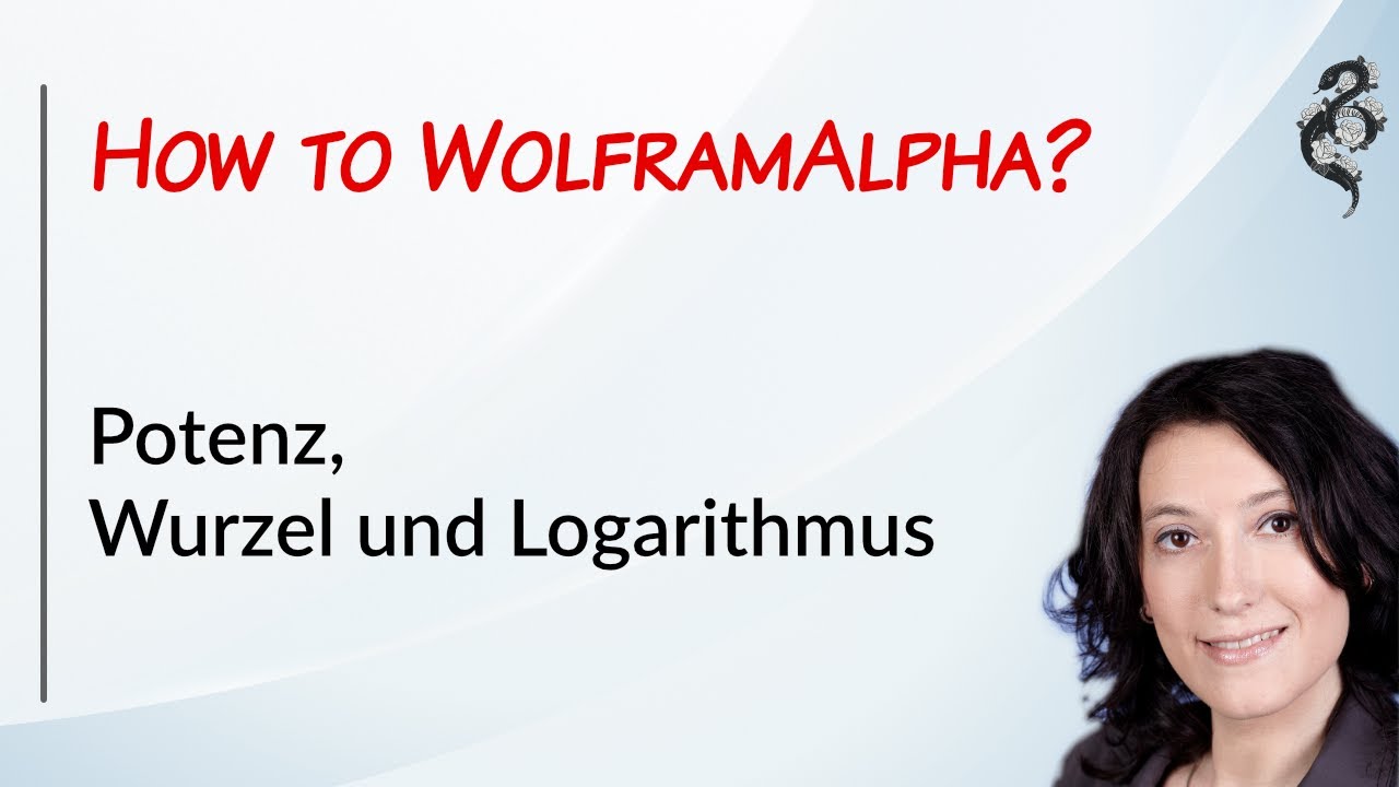WolframAlpha Tutorial 02 - Potenz, Wurzel und Logarithmus - YouTube