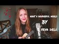 Yeva deli  what a wonderful world acoustic ukulele