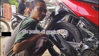 cara termudah memperbaiki tromol yang sudah haus/gentong tanpa di ganjal