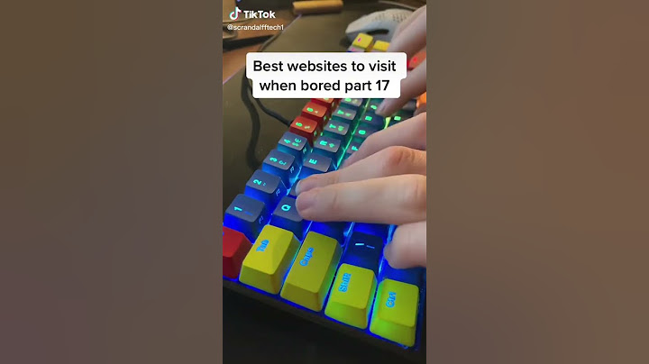 Great Websites To Visit When Your Bored!
