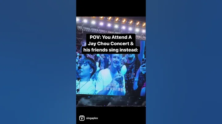 Jay Chou concerts really be hitting the meme spot lately 🤣💯🙌 #jaychou #memes #livemusic #sg - DayDayNews