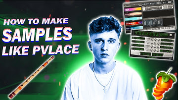 How To Make Samples Like Pvlace | Cubeatz | Silent Cook-up |FL Studio 20 Tutorial