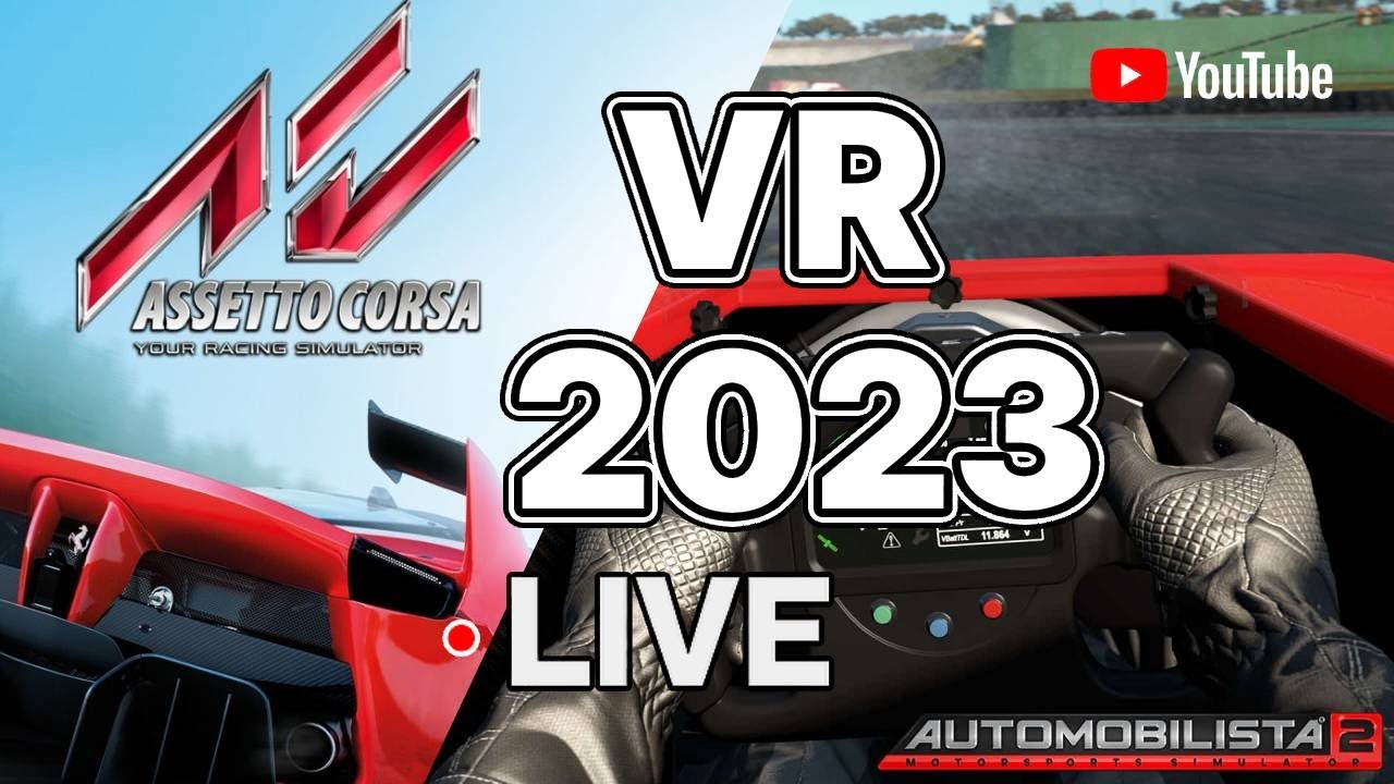 VR car sims racing automobilista 2 assetta Corsa Hp reverb - YouTube