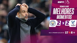 Thumbnail for Manchester City leva gol nos acréscimos e fica no empate com o Crystal Palace | Melhores Momentos