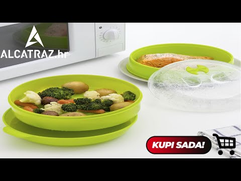 DVOSTRUKA POSUDA ZA KUHANJE NA PARI U MIKROVALNOJ PEĆNICI CODOWAVE INNOVAGOODS - video from ALCATRAZ