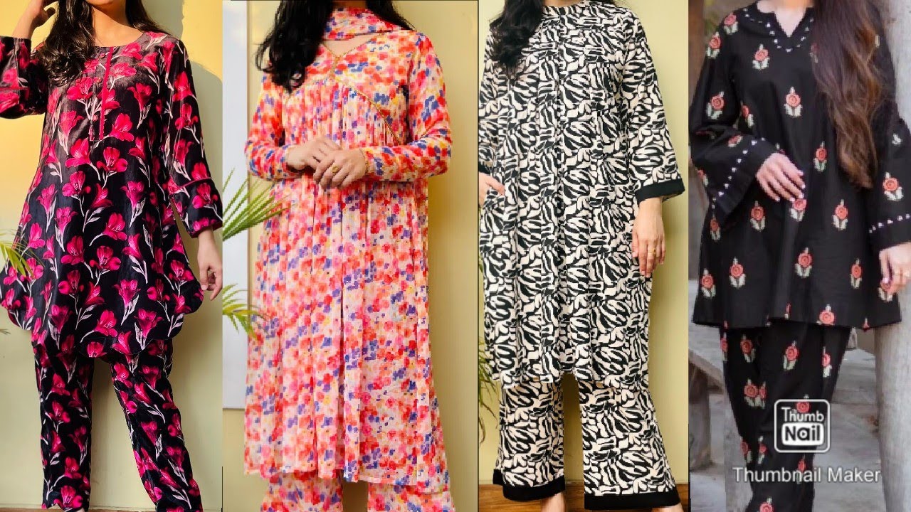 36+ Beautiful Same Prints Dresses Design for winter ll All Over Prints Dress Designs 2024 YouTube