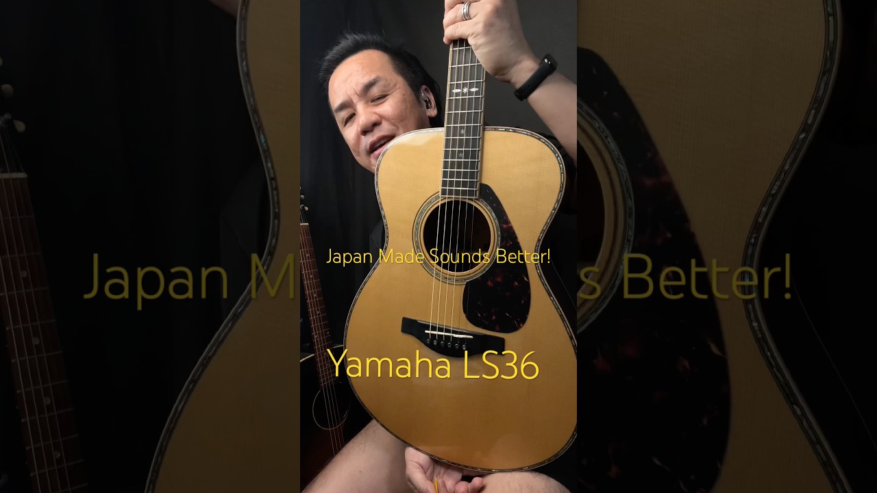 Japan Made Sounds Better! Yamaha LS36 ‪@YamahaGuitarsOfficial 