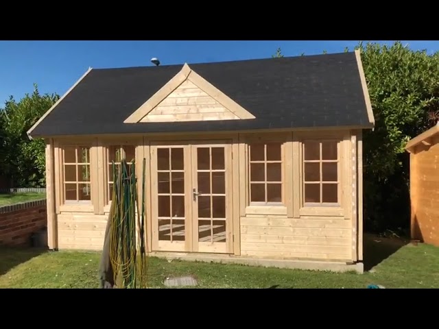 Trev Clockhouse Log Cabin - TUIN