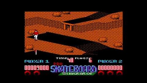 Pro Skateboard Simulator - A game review for the Amstrad CPC464