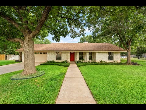 111 Spanish Oak Circle, Georgetown, TX home video tour