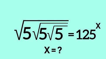 United States | A Nice square Root Math Simplification | X=? |