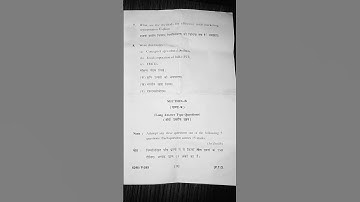 M.com 4th semester question paper of rural marketing #kumaununiversity #ruralmarketing #4thsemester