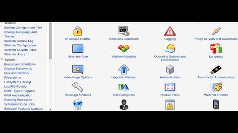 How to install Webmin on CentOS