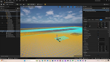 Newton Plugin for Unreal, authoring spline mesh component (roads)