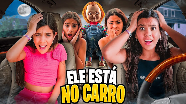 CHUCKY APPEARED IN OUR CAR AND NOW WHAT ARE WE GOING TO DO?