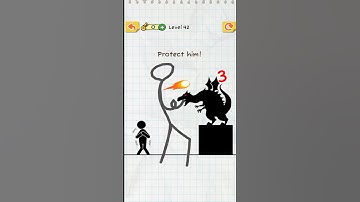 Draw 2 Save : How to save him? ( Part 42 ) #shorts #gameplay #funny