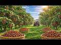 Modern Industrial Macadamia Cultivation Process from Seedling to Harvest