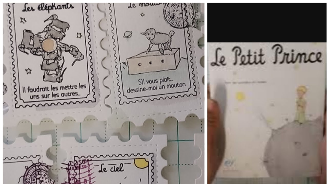Des timbres Le Petit Prince ✨ Artist Trading Stamp + Bonus concours