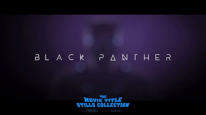 Black Panther (2018) main on end title sequence
