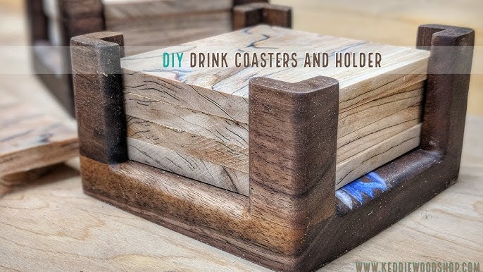 The Colibri Project Hustle  Wood Burned Coasters - The Colibri Project