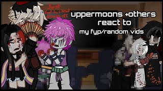 uppermoons +others react to my fyp/random vids (read desc)