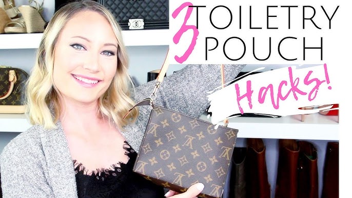 Converting the LV Toiletry Pouch into a crossbody bag *TUTORIAL* 